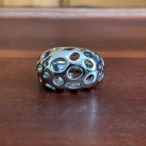 NWT Chisel stainless steel cut out ring size 6